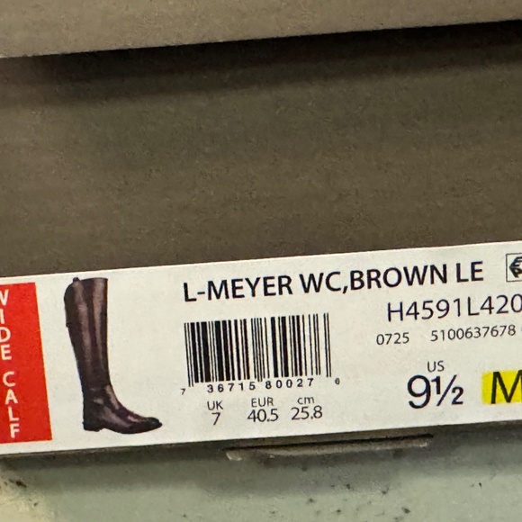 Franco Meyer Wide Calf Knee High Boot - Picture 14 of 16